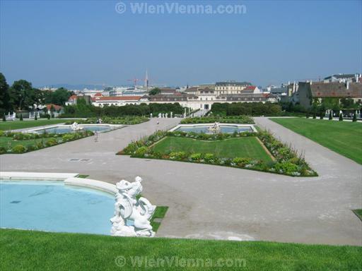 Vienna Belvedere Palace Gardens