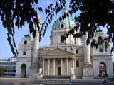 Karlskirche at Karlsplatz Karlskirche at Karlsplatz