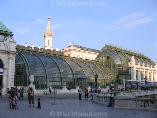 Palmenhaus in Vienna Burggarten Park