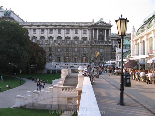 Vienna Burggarten, Palmenhaus, and Hofburg