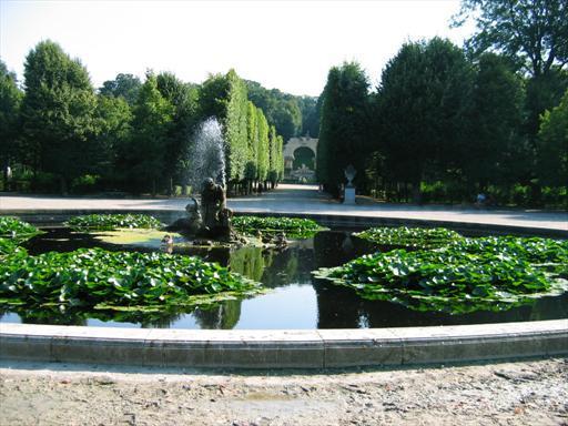 Fountain in Vienna Schönbrunn Park